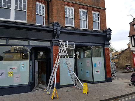 NJC building consultants provided party wall surveyor services when the client wanted to combine two retail units into a single space