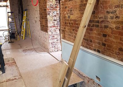NJC building consultants conducted investigations in their role as party wall surveyor