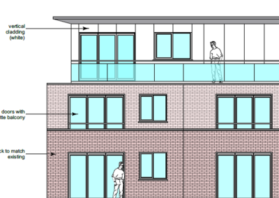 Housing Association – Design for adaptation & extension of existing stock creating 23 units